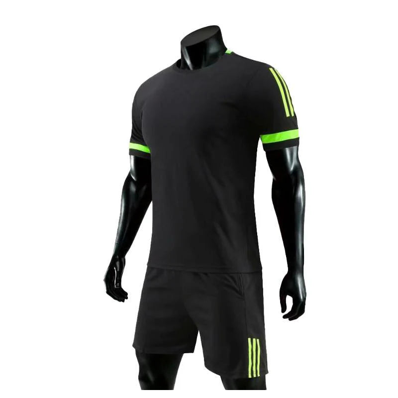 Champs SS Short Sleeve Soccer Uniform Kit - Jersey & Shorts Set