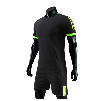 Champs SS Short Sleeve Soccer Uniform Kit - Jersey & Shorts Set
