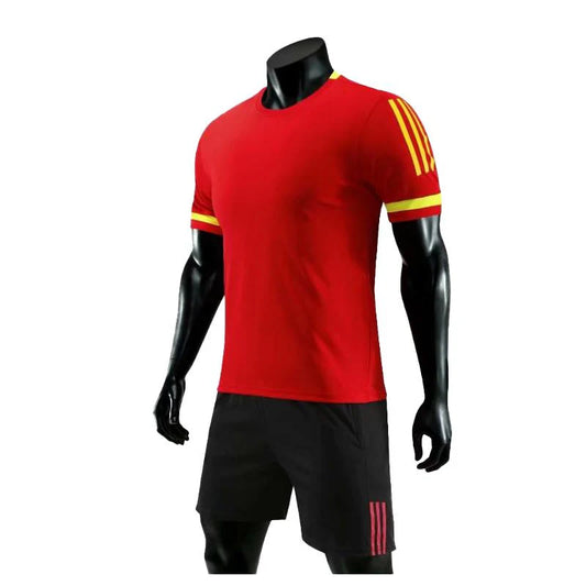 Champs SS Short Sleeve Soccer Uniform Kit - Jersey & Shorts Set