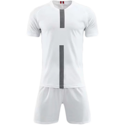 Pari White SB Youth Soccer Uniform Kit